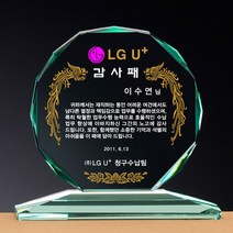 [랜드마크트로피] 최고인기 상패 감사패, 상품명: L5-106-소+자석케이스, 1개