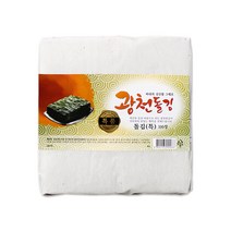 자연두레 광천원김 돌김(특) 100장, 1개