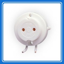 형광등Y형소켓/전구소켓/원형/T5/T8/할로겐/방수소켓, 1개, [선택11] 원형 형광등소켓 B형