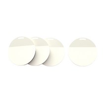 IKEA 이케아 SPONTAN 자석판 실버, 자석/화이트 4개