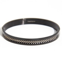 제이크 블랙체스뱅글 써지컬스틸 남성팔찌