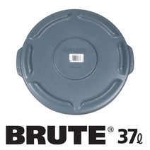 러버메이드 브루트 컨테이너 뚜껑, 회색, 1개