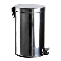 도스몰 스텐페달휴지통 스텐페달휴지통3리터, 1개