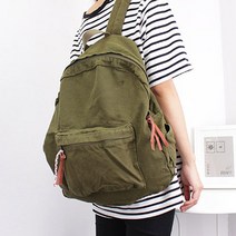 알맹 캔버스 여자 백팩 AMWBP08