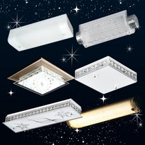 부경조명 LED욕실등 모음 인테리어등, A15.직사각욕실 장미 18W