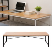 타임 데스크 테이블 인테리어 홈 학생 책상 카페 책상 좌식 스칸디나 좌식책상 노트북 다용도, 화이트