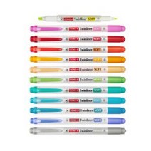 동아 트윈라이너 소프트 형광펜, 1타스, 보라