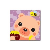DIY캔버스페인팅, C15_허니 베어