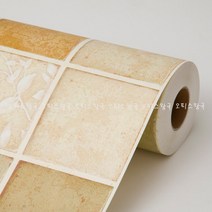 시트지 무늬목 포인트 타일 벽돌 인테리어 단색 (1롤), GP-11518 친환경노팅힐
