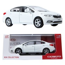 피노 기아 CERATO 화이트 장난감 프라모델, 1개