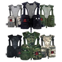 쿠닌 다용도조끼 퀵조끼 배달 등ㅇ산 낚시 레저 택배, 블랙