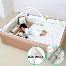 [조아뜨] 몽뜨범퍼침대 범퍼침대, 브라운_특대형