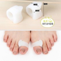 탑건강 03번 좌 우 셋트 발가락 링 교정 분리젤, 1개
