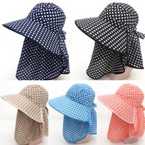 스턴리스트 마스크 치마선햇[S730-땡땡이]