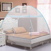 한반도모기장 원터치모기장1~10인용 모기장, 블루