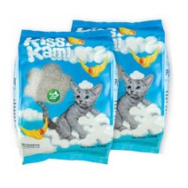 키티스마일 키스카미 에코 9.6kg X 2포 고양이 모래, 1개, 무향