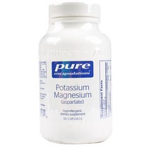 퓨어인캡슐레이션 포타슘 마그네슘 (아스파르테이트) 캡슐, 90개입, 1개, 90정