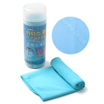HIPPO 국산 히포 쿨링타올 쿨타올 스포츠 타월 여름 스카프, 스카이