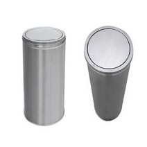 재떨이 모래형 뱅뱅이휴지통 스텐레스원형 모음 20L~50L, 뱅뱅이 49L, 1개