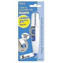 PLUS 펜형 수정테이프 리무버 화이트 볼펜지우개 문구, 블루, 1개