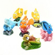 바다친구들 피규어 (6종 1세트), 1개