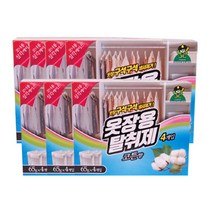 산도깨비 옷장용 탈취제 코튼향, 260g, 7개