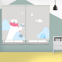창문그리기 맞춤제작 실사롤스크린