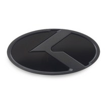 K-Emblem Black Matt .Ver (K엠블럼 블랙무광), 카본, Large