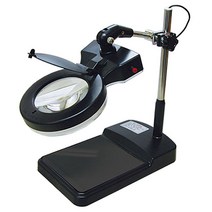 LED 조명 확대경(테이블 스탠드형) - SK-102L-A(8X), 1개