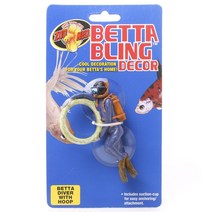 쥬메드 베타 블링 데코 후프 포함 다이버 수조장식