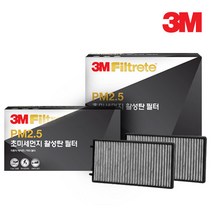 3M 초미세먼지 활성탄 필터, 1개, 현대|6212 투싼/투싼IX