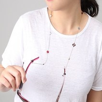 여자 여성 안경 선글라스 돋보기 분실방지 스트랩 리테이너 홀더 걸이 안경끈 매듭 안경줄