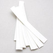 케이블마트 MACK 흰색 열 수축튜브 38파이 38mm-15Cm씩 3개 케이블, 3개입