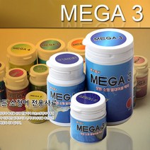 메가 3 [100ml] 구피사료 mega3 소형어전용사료 빠른성장 사료, 1개, 100ml