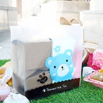 이홈베이킹 애니멀 HD비닐백-37호 곰 10장, 단품