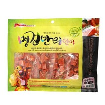 명견만리 반려견 간식 육포, 연어큐브, 1개