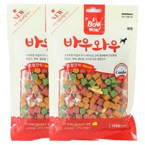 바우와우 혼합 간식 150g, 혼합맛, 2개