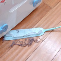 예홈 바닥구석 정전기 부직포 밀대청소기, 보라, 1개