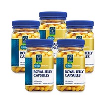 마누카헬스 로얄젤리 1000mg 180 캡슐 5통 / Manuka health Royal Jelly, 5개