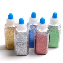 꾸미기만들기 반짝이 가루 30ml 글리터가루, 금색, 1개
