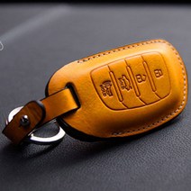 오토몰 아반떼AD 스마트키케이스 자이브 키홀더, 오크꼬냑