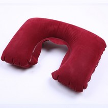 조이위픽스 여행용 휴대용 에어목쿠션 목쿠션, 와인
