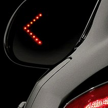 VIP KOZON LED 글라스 리피터 키트 사이드키트 방향지시 사이드등 미러지시등사이드신호등, 레드, PCB 1.5MM