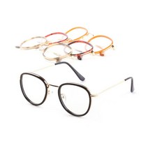 파피시엔젤 라운드형 동그란 빈티지솔텍스프레임 안경테