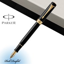 파카 듀오폴드 뉴 클래식 센테니얼 블랙 GT 만년필 [무료선물포장 + 쇼핑백], F촉(보통촉), 각인안함