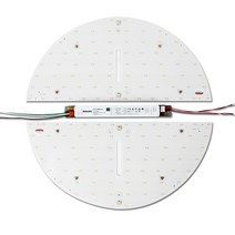 토탈LED LED모듈기판 교체 필립스 국산 LG이노텍 정품 원형방등용-대(50W), 백색, 1개