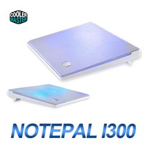 쿨러마스터 NOTEPAL i300 노트북쿨러, 화이트, NotePal i300 LED