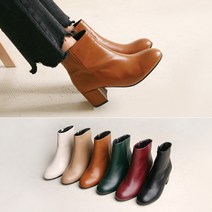 위프키 w175013 미들굽 6칼라 6cm 앵클부츠