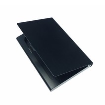 익스큐브 JCW 블랙명함케이스 알루미늄 201t