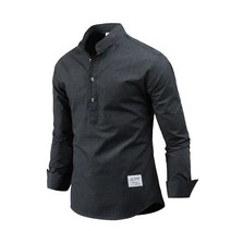 다꾸앙 긴팔슬랍헨리넥셔츠